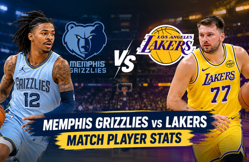 Memphis Grizzlies vs Lakers Match Player Stats