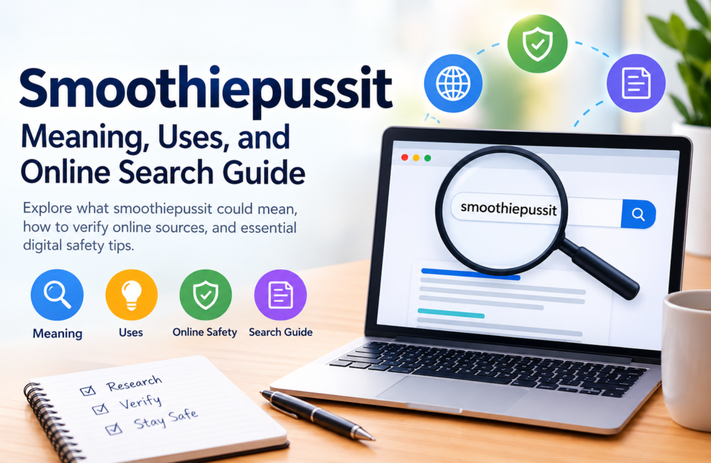 Smoothiepussit: Meaning, Uses, Benefits, and Online Search Guide