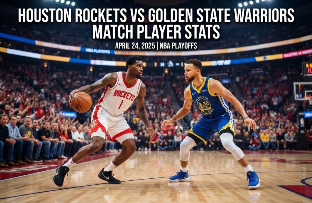 Houston Rockets vs Golden State Warriors Match Player Stats