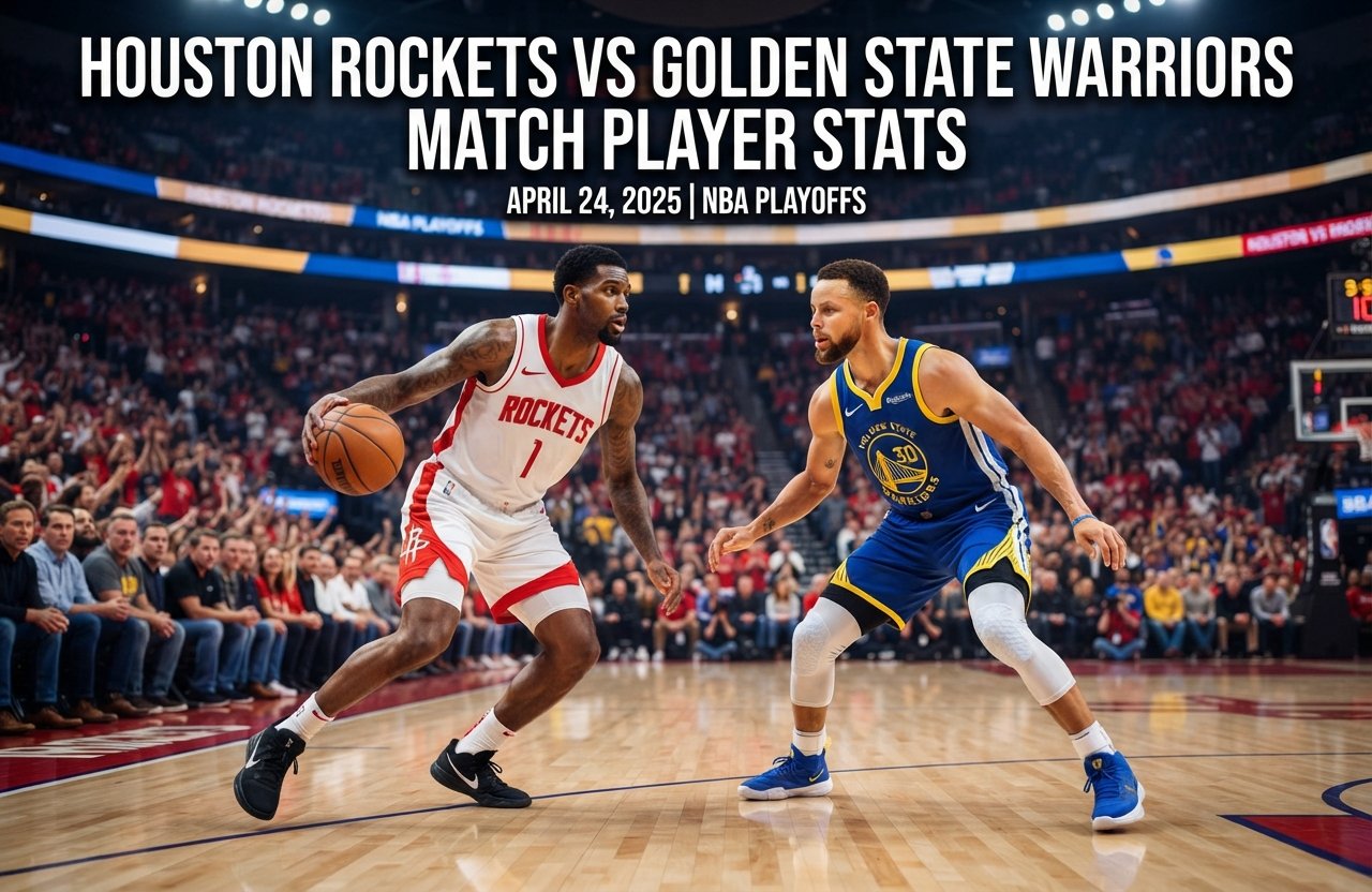 Houston Rockets vs Golden State Warriors Match Player Stats