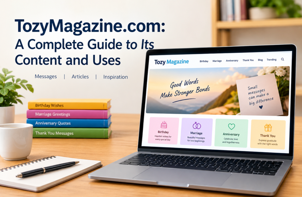 TozyMagazine.com: A Complete Guide to Its Content, Uses, and Trustworthiness
