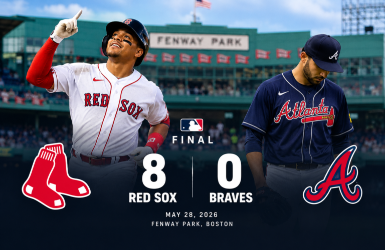 Atlanta Braves vs Red Sox Match Player Stats
