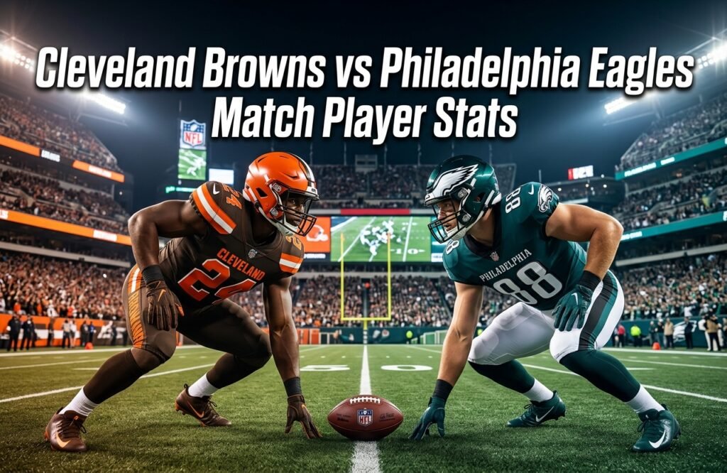 Cleveland Browns vs Philadelphia Eagles Match Player Stats
