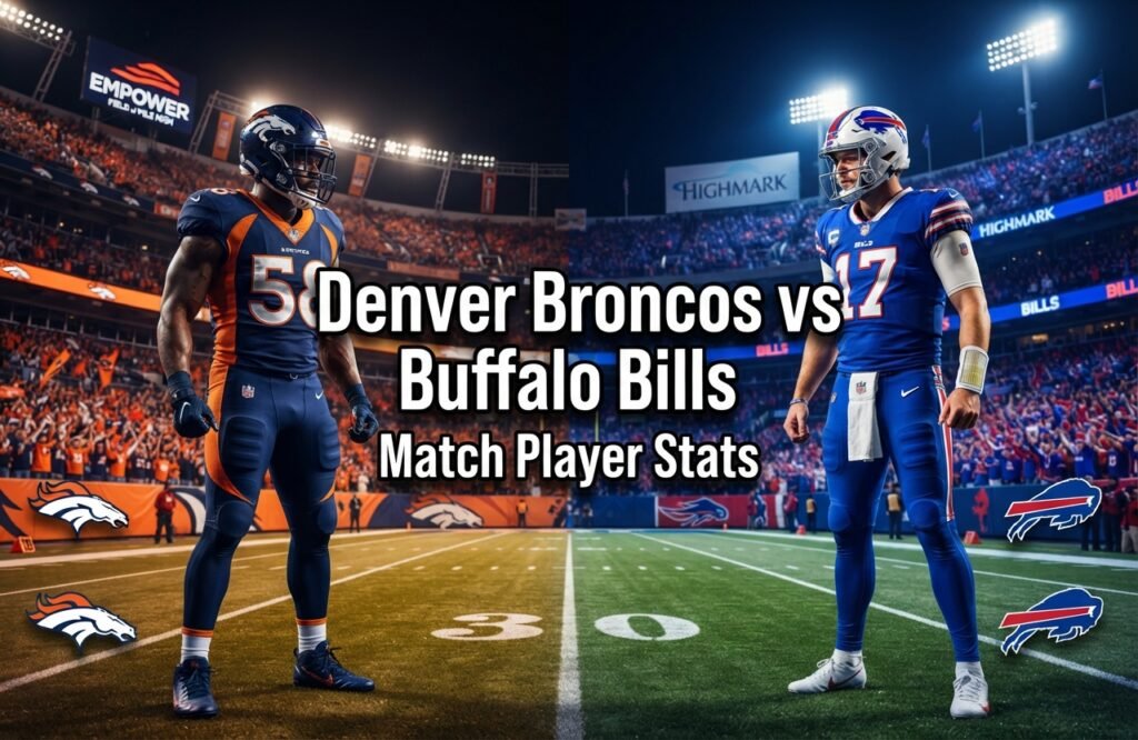 Denver Broncos vs Buffalo Bills Match Player Stats