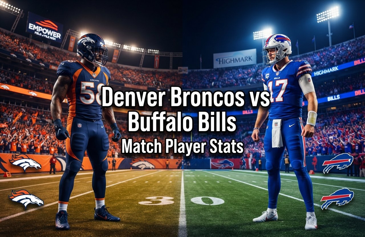 Denver Broncos vs Buffalo Bills Match Player Stats
